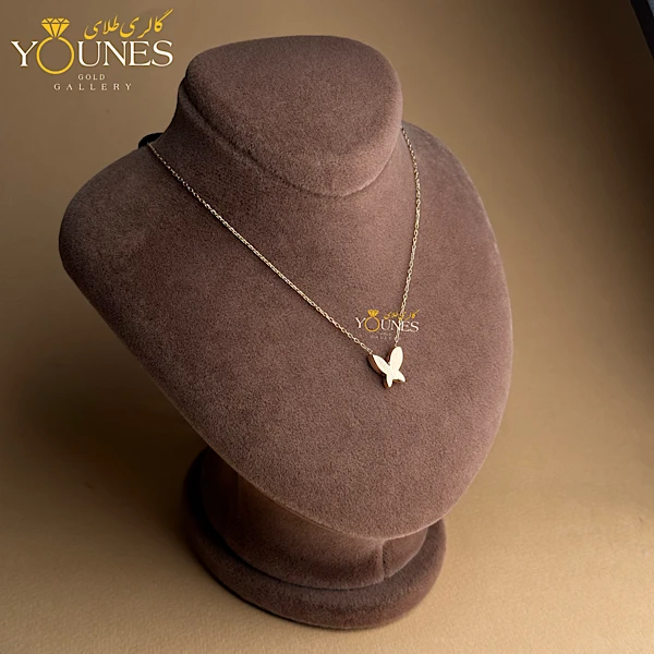 گردنبند طلا پروانه